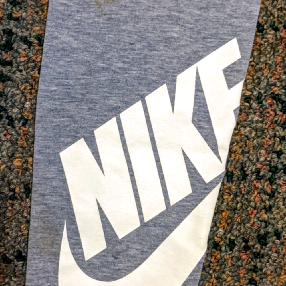 Nike gray athletic leggings used sz S